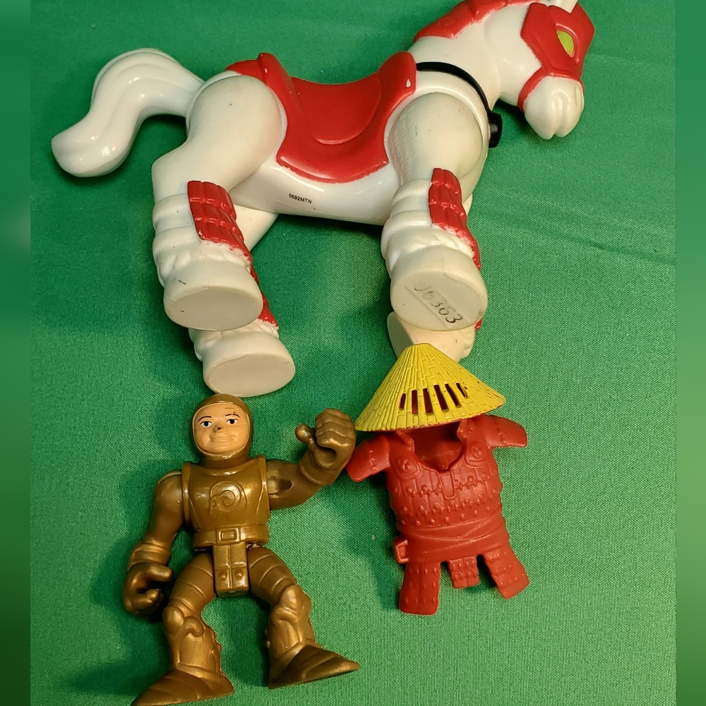 Fisher Price Imaginext Red Horse RETIRED AND DISCONTINUED. 